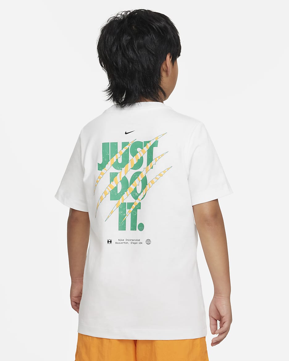 Nike Sportswear 大童T恤 - 白色