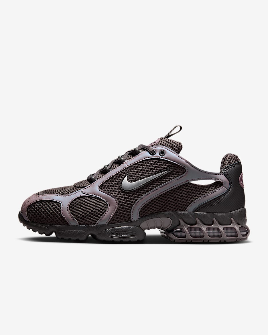 Nike Air Zoom Spiridon Cage 2 男子运动鞋 - 中灰/褐灰/洞穴石色/金属银