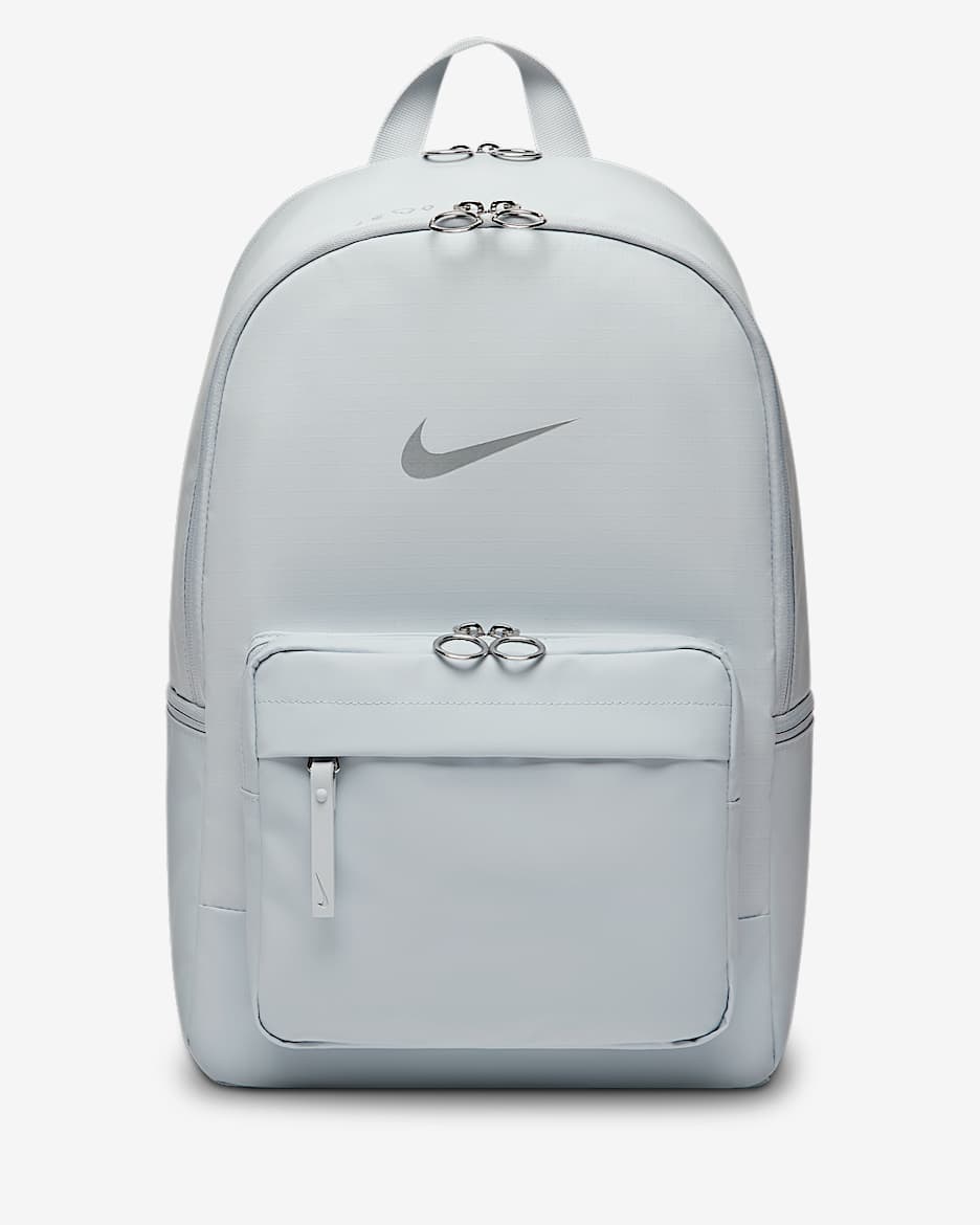 Nike Heritage 冬季款尤金双肩包 - 白金色/白金色/金属银