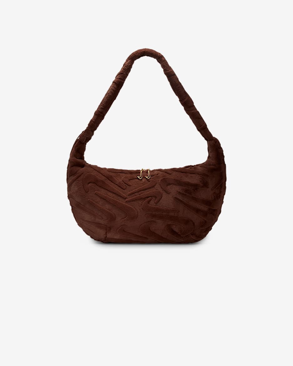 Nike Sportswear 人造毛皮休闲包 - 动物群棕/动物群棕