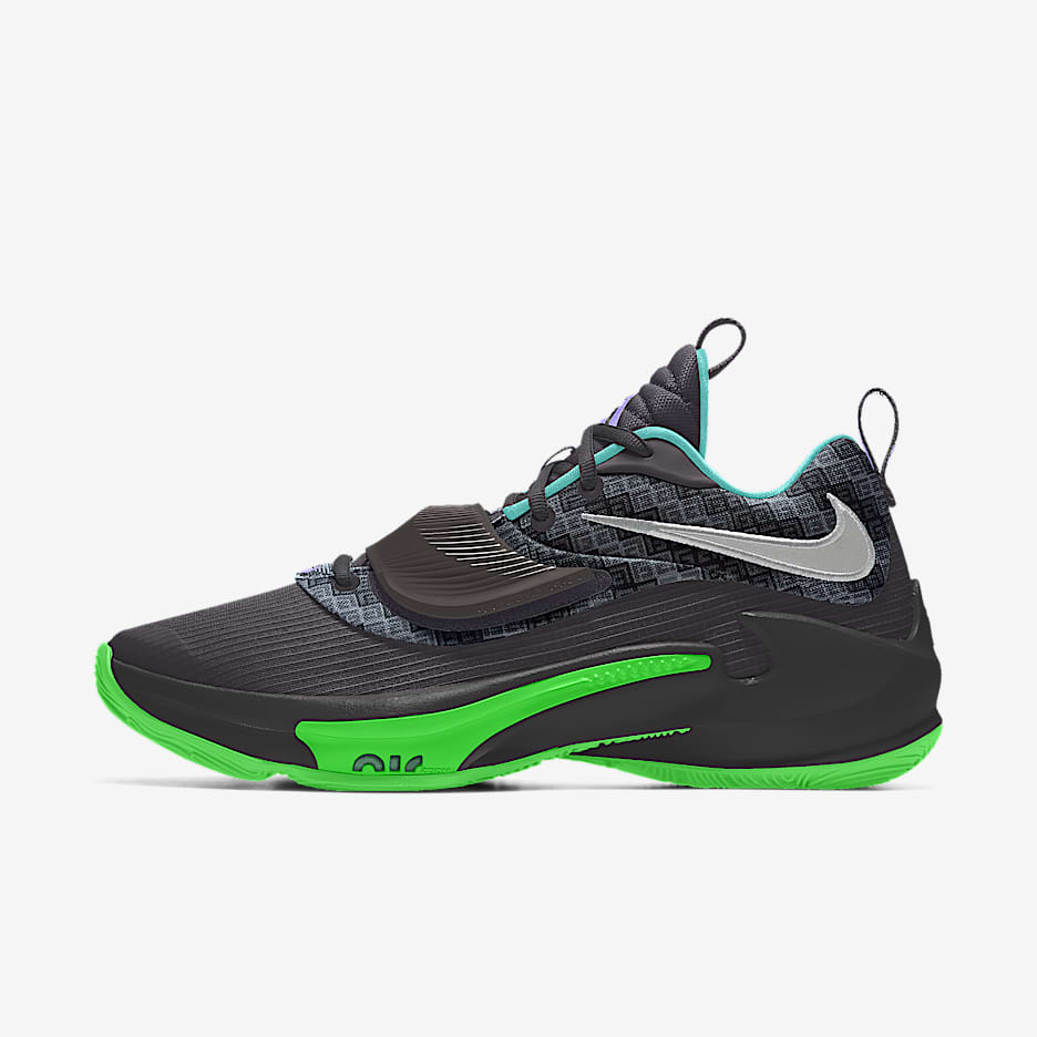 Nike Zoom Freak 3 By You 专属定制篮球鞋 - 多色/多色/多色/多色