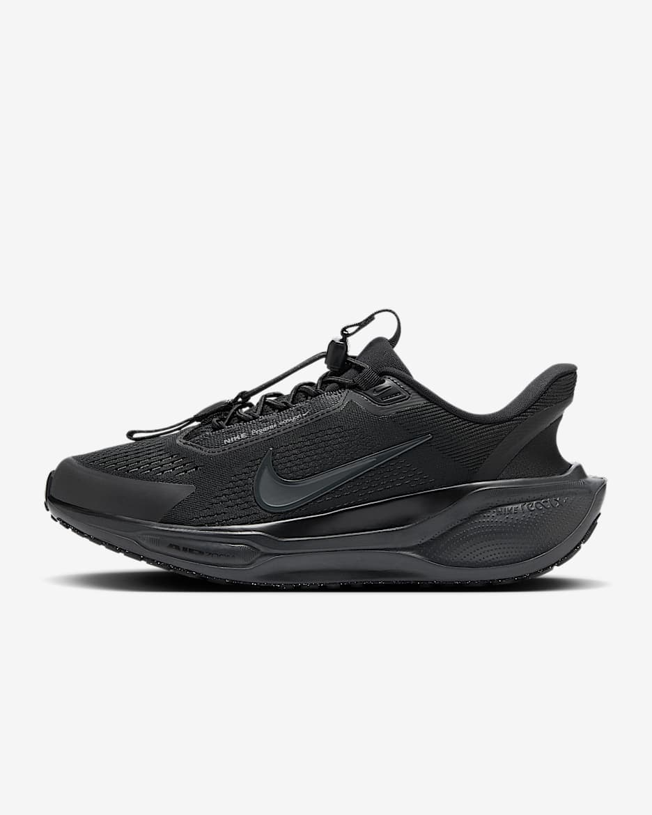 Nike Pegasus EasyOn 耐克飞马女子公路跑步鞋 - 黑/白色/煤黑