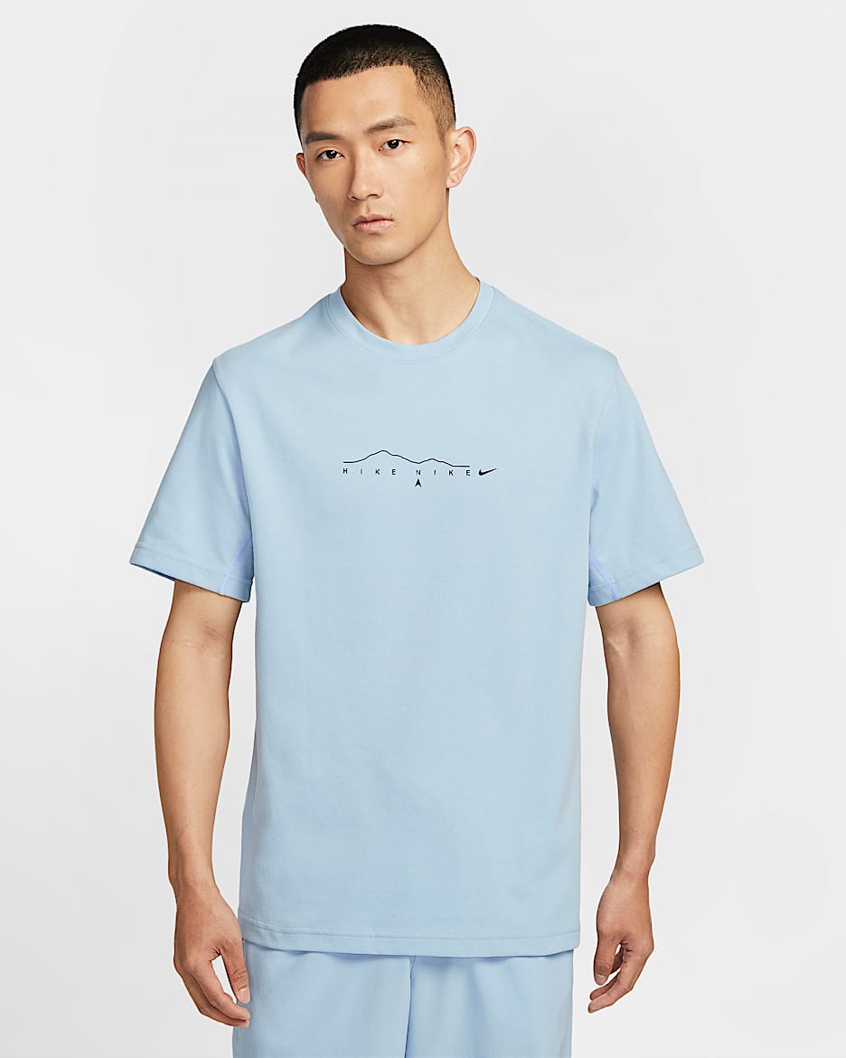 Nike Primary Dri-FIT 男子速干训练T恤 - 浅军械蓝