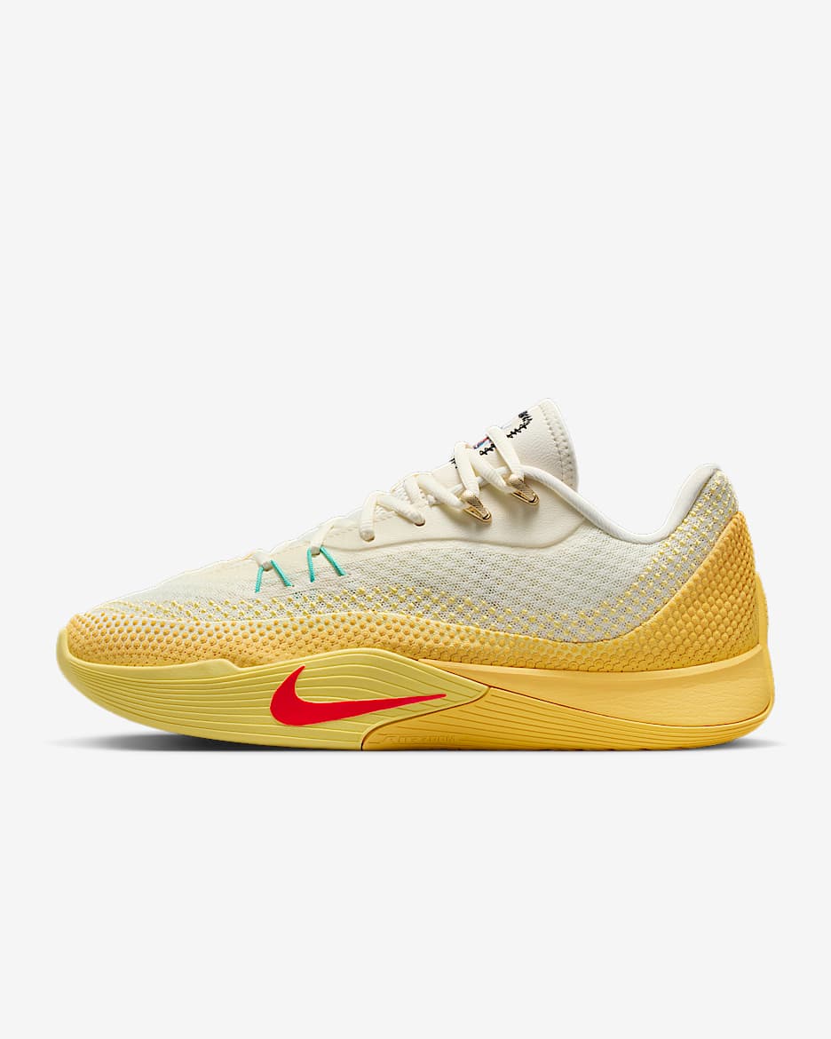 Nike S.T. Flare EP 耐克气焰男/女篮球鞋 - 珍珠灰/典雅托帕石色/柔黄/亮深红
