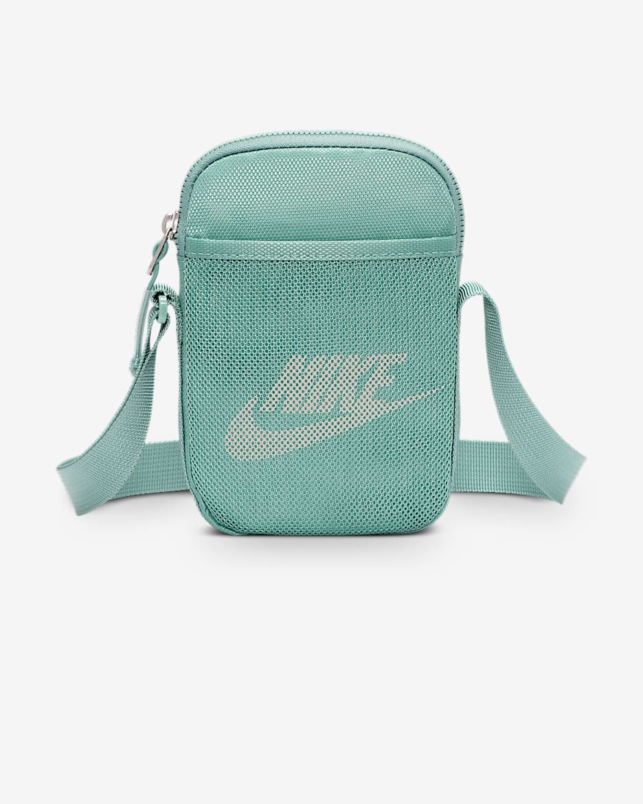 Nike Heritage 斜挎包 - 大炮灰/大炮灰/山峰白
