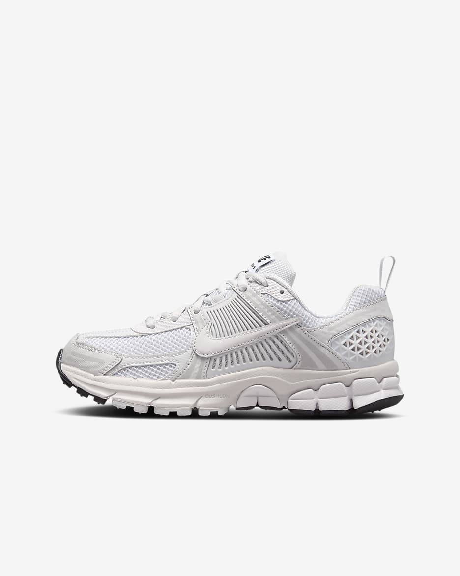 Nike Vomero 5 耐克小迈柔大童运动鞋 - 白色/黑/帆白/苍野灰