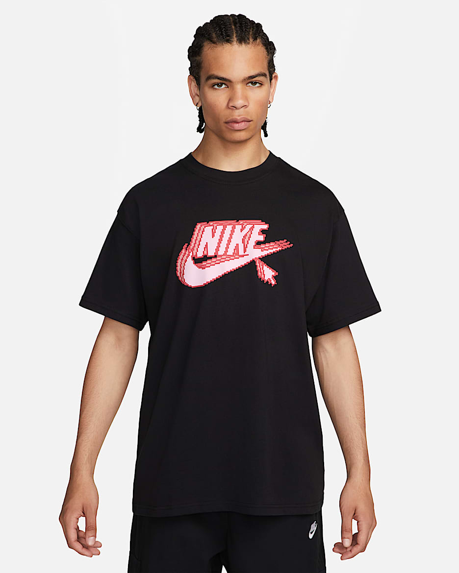 Nike Sportswear 男子T恤 - 黑