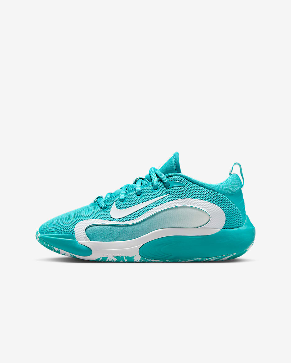 Nike IsoFly 大童篮球鞋 - 仙人掌绿/白色