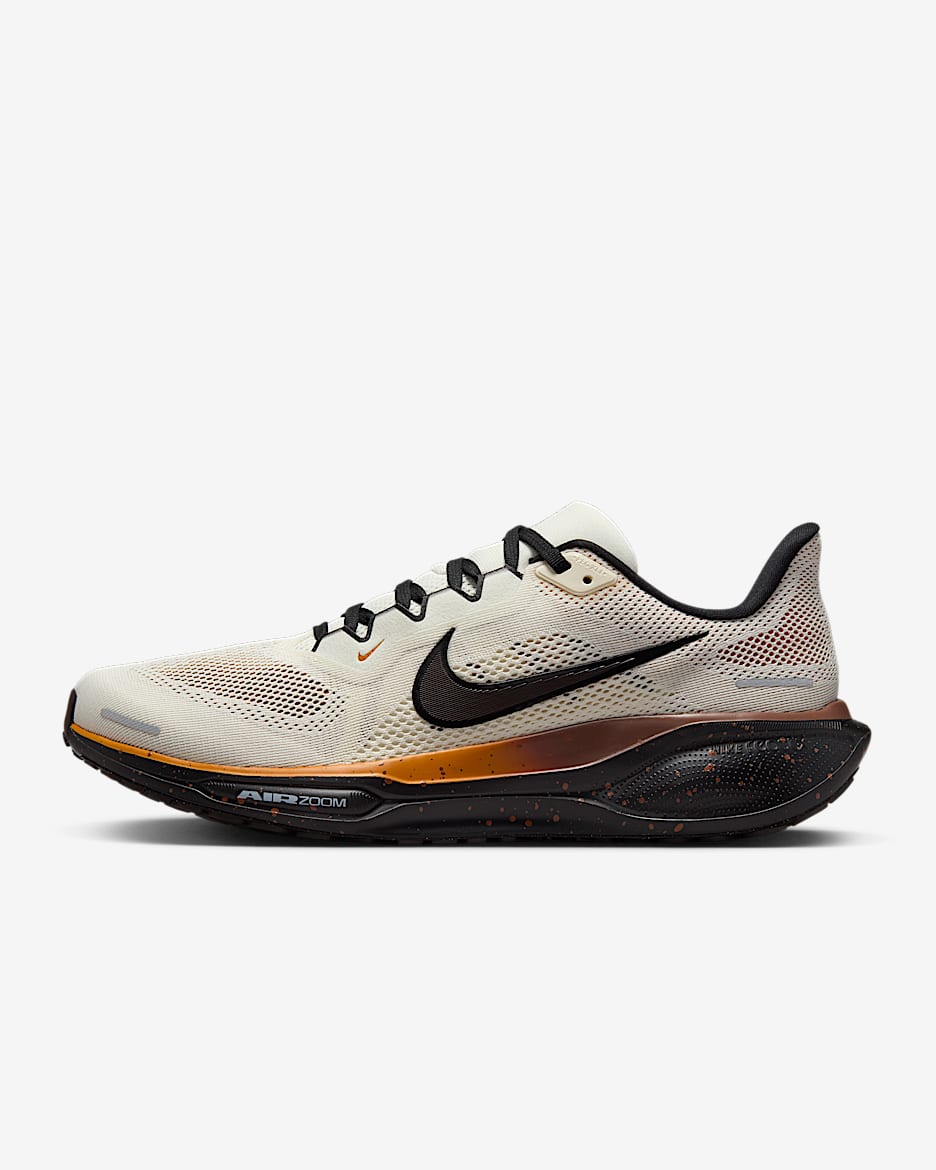 Nike Pegasus 41 耐克飞马男子公路跑步鞋 - 珍珠灰/沙漠黄褐/动物群棕/丝绒棕
