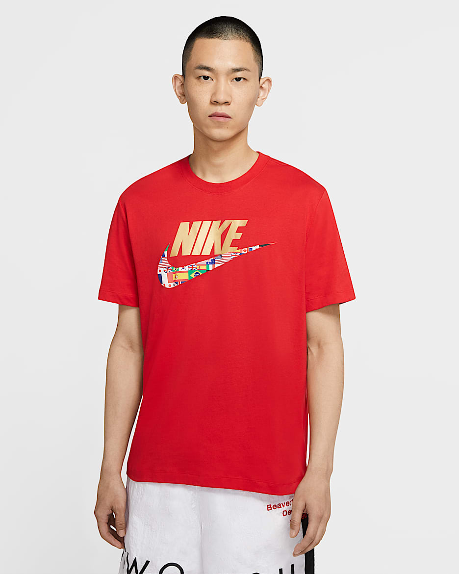 Nike Sportswear 男子T恤 - 大学红