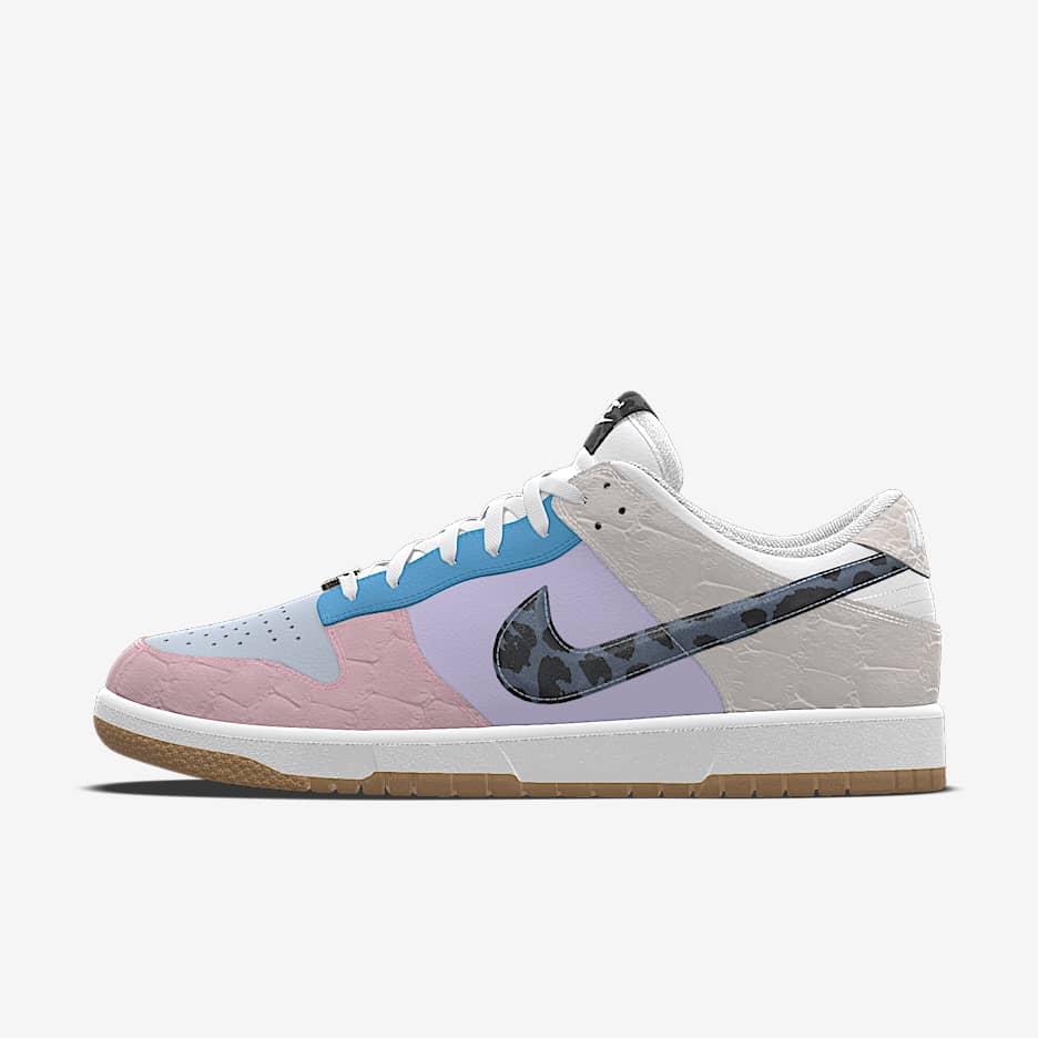 Nike Dunk Low Unlocked By You 专属定制女子运动鞋 - 多色/多色/多色