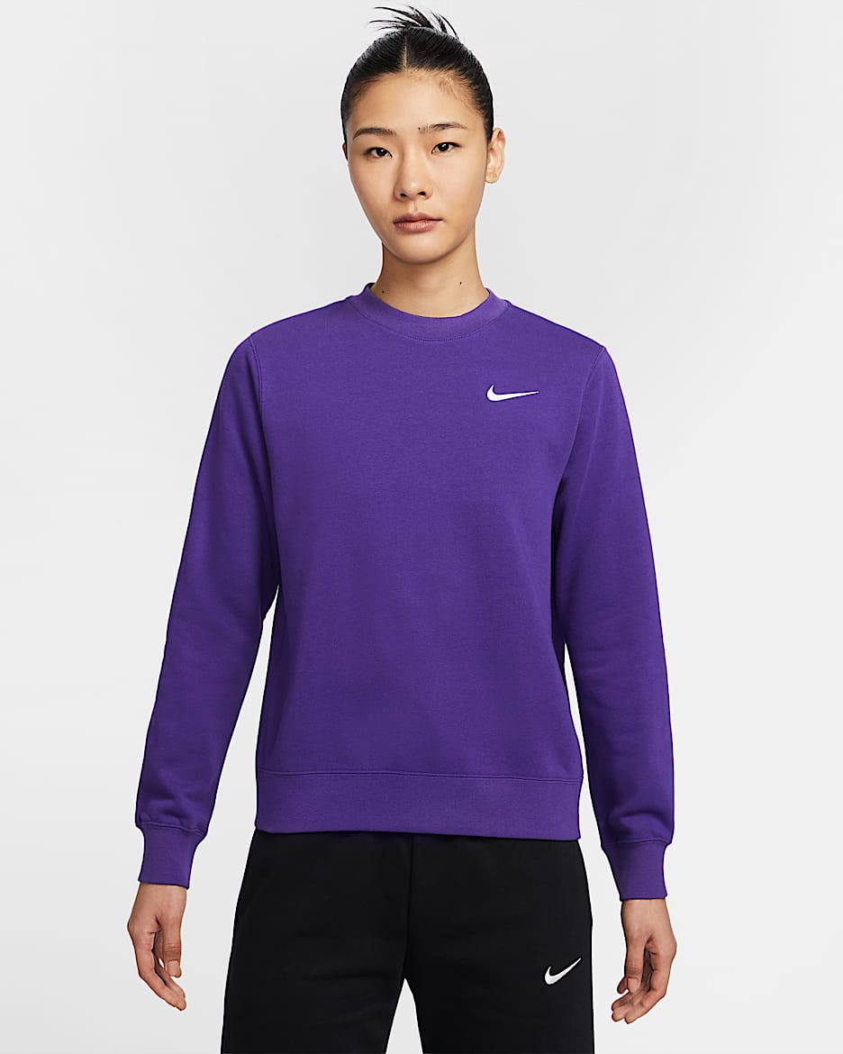 Nike Team Club 女子圆领上衣 - 庭紫