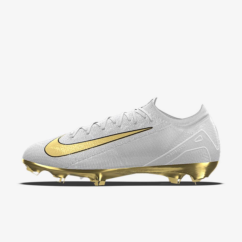Nike Mercurial Vapor 16 Elite By You 耐克刺客系列专属定制人造草地低帮足球鞋 - 黑/铁灰/黑