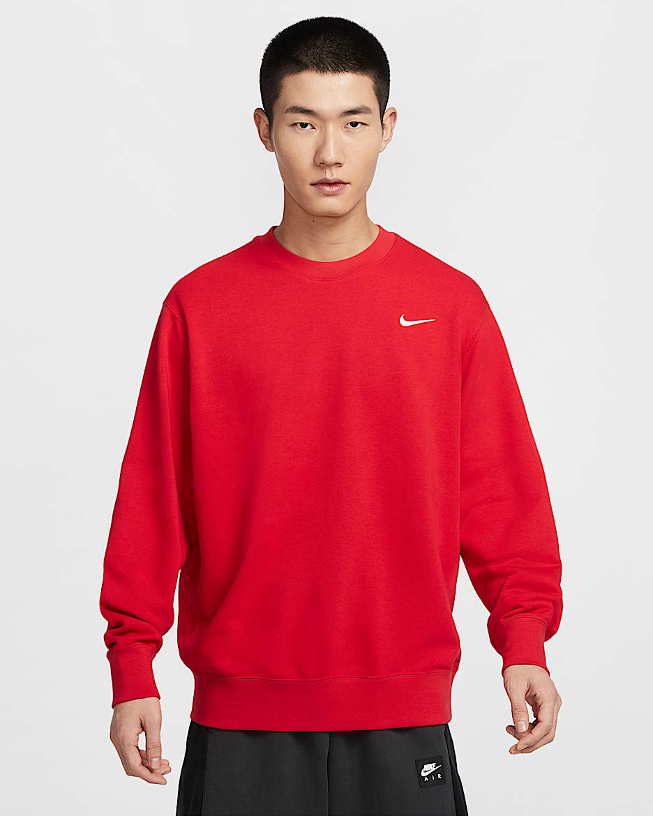 Nike Team Club 男子圆领上衣 - 大学红