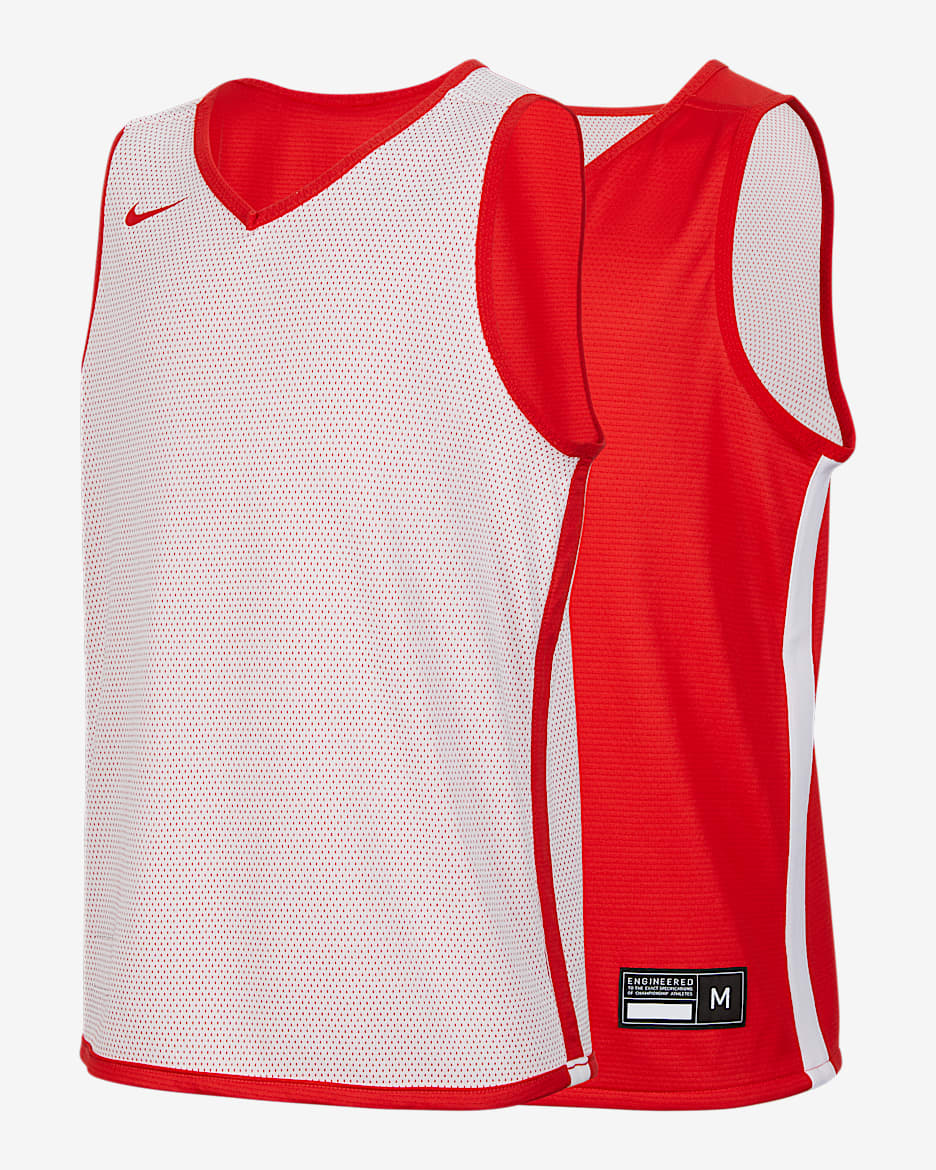 Nike 大童(男孩)训练双面穿球衣 - 大学红