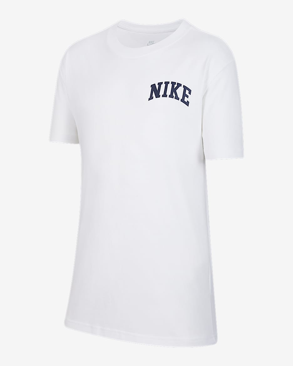 Nike Sportswear 大童T恤 - 白色