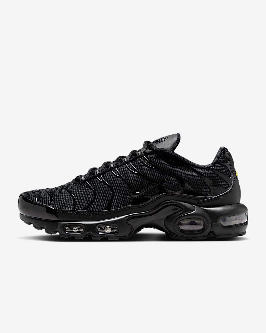 Nike Air Max Plus 女子运动鞋 - 黑/黑/黑