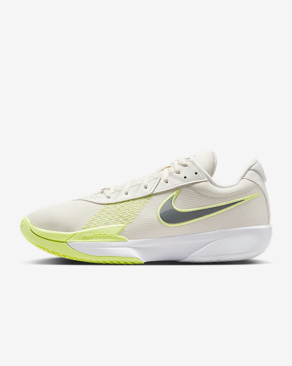 Nike G.T. Cut Academy EP 男/女篮球鞋 - 帆白/浅柠檬黄/白色/烟灰