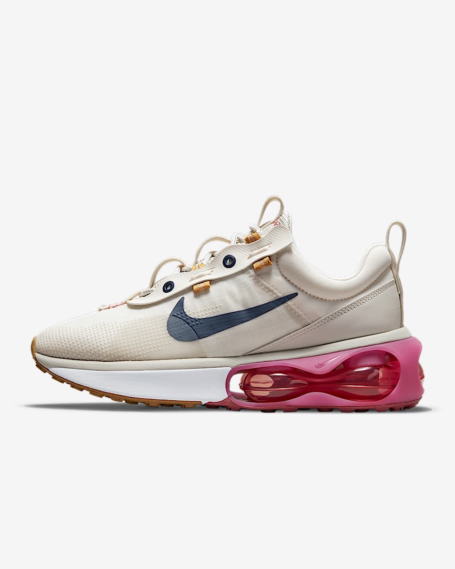 Nike Air Max 2021 女子运动鞋 - 幻影灰白/古朴粉/浅骨色/闪电蓝