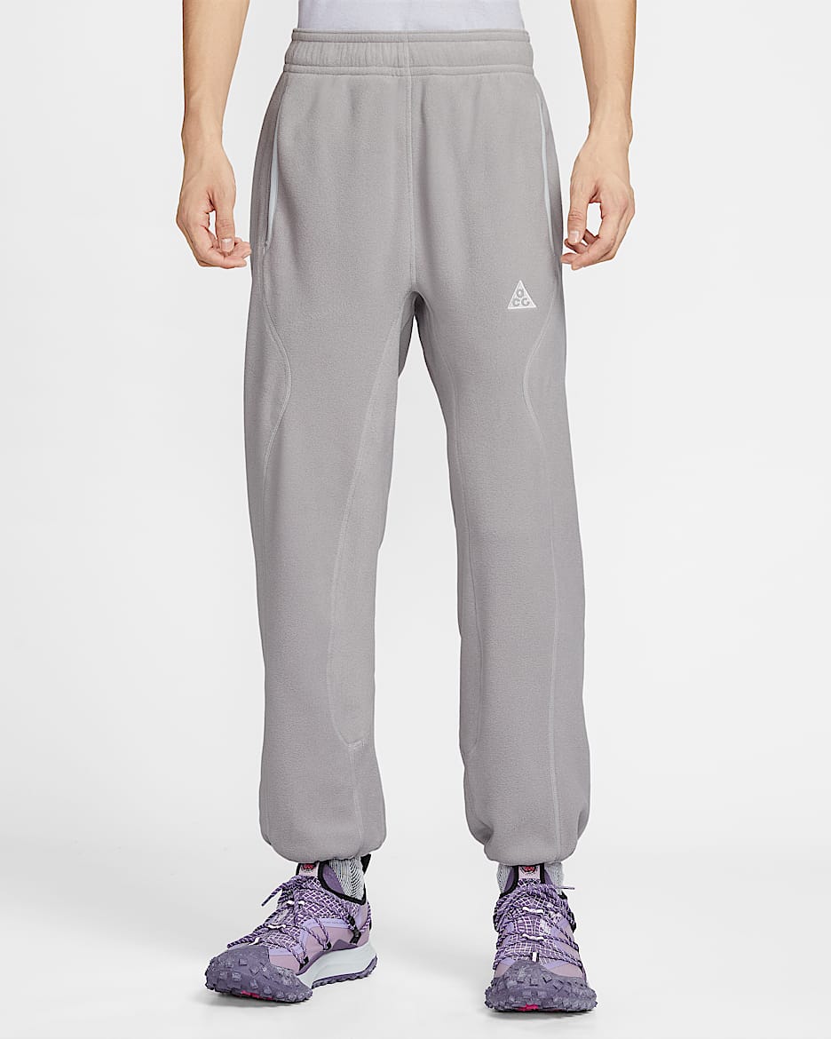 Nike ACG "Wolf Tree" 男子摇粒绒长裤 - 大学灰/尘光子色/雾灰/山峰白