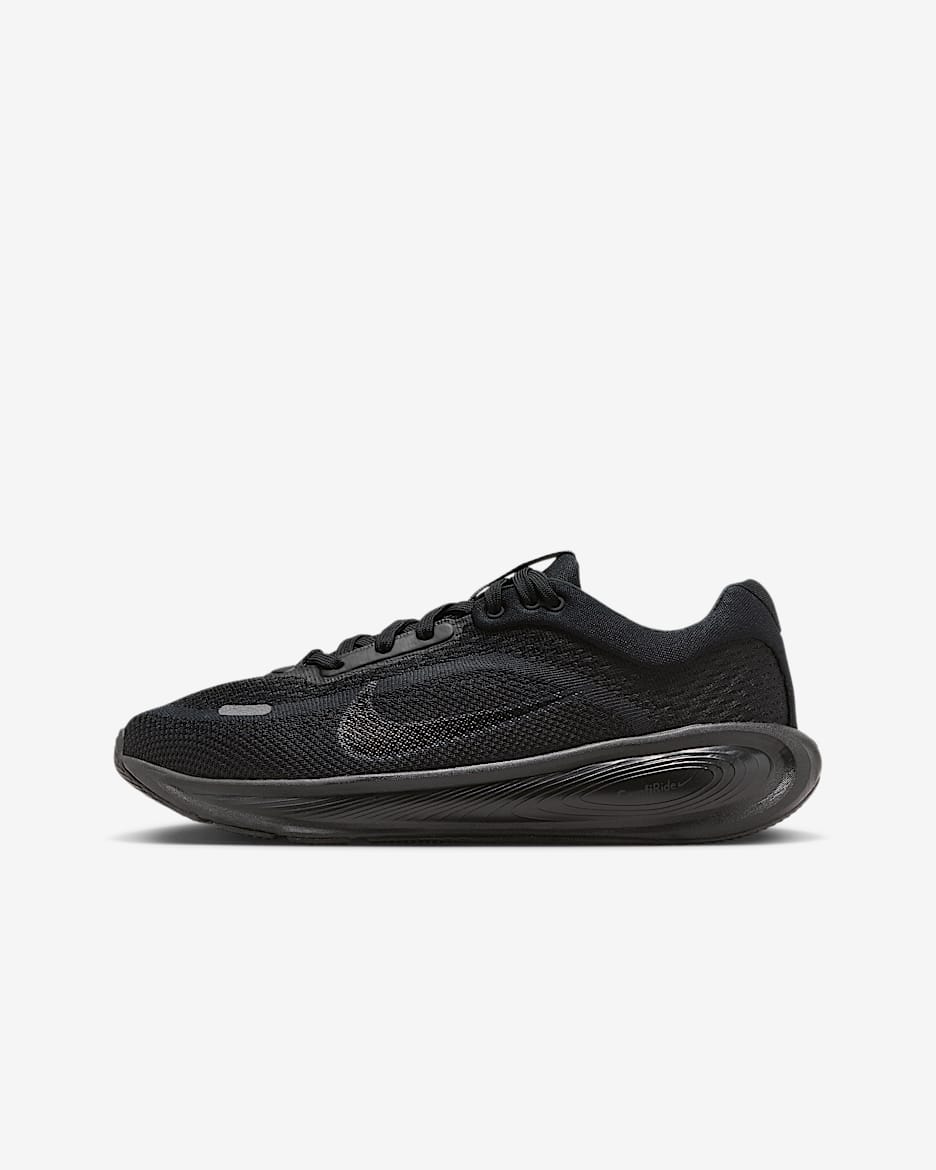 Nike Stellar Ride 大童跑步鞋 - 黑/煤黑/黑