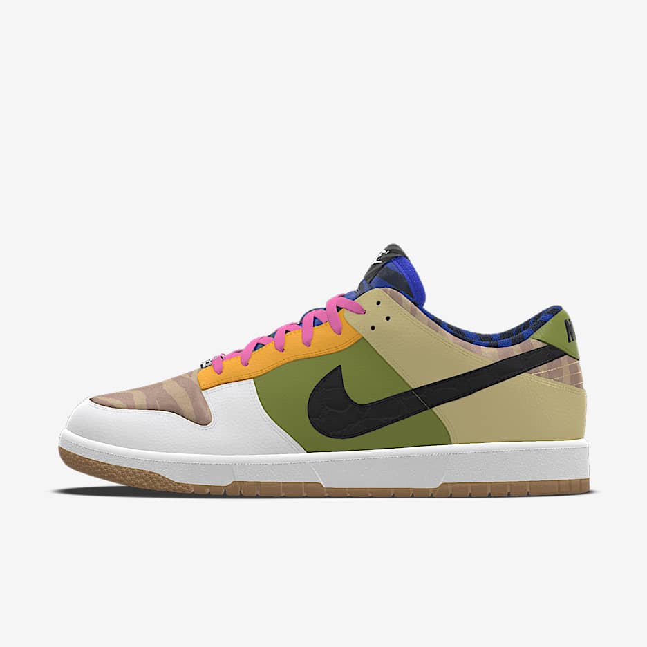 Nike Dunk Low Unlocked By You 专属定制运动鞋 - 多色/多色/多色