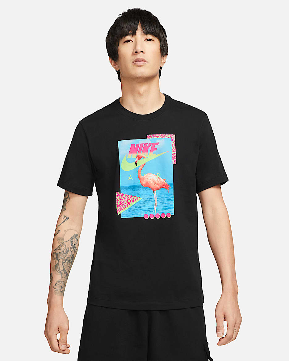 Nike Sportswear 男子T恤 - 黑