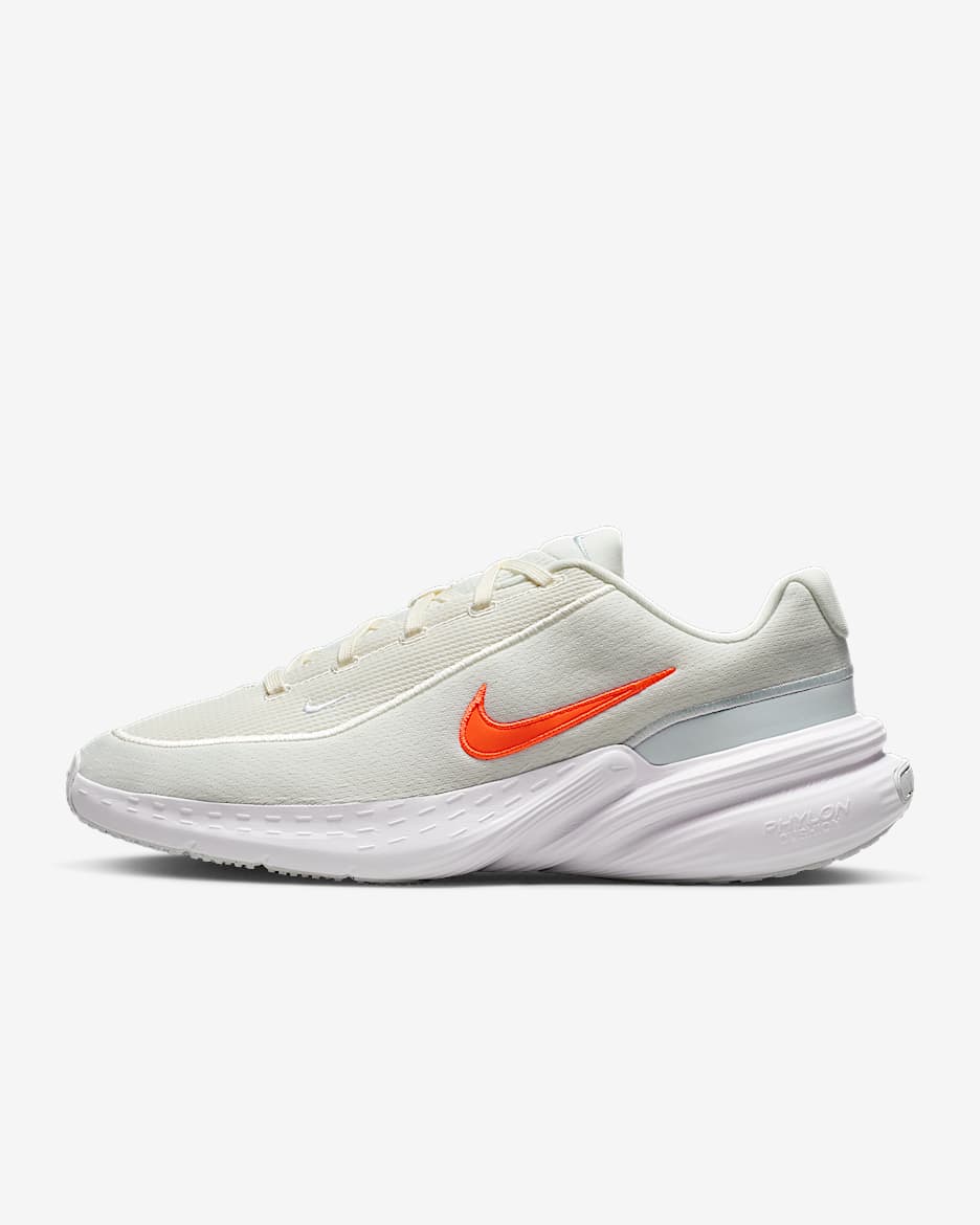 Nike Uplift SC 男子厚底运动鞋 - 帆白/白色/白金色/荷兰橙
