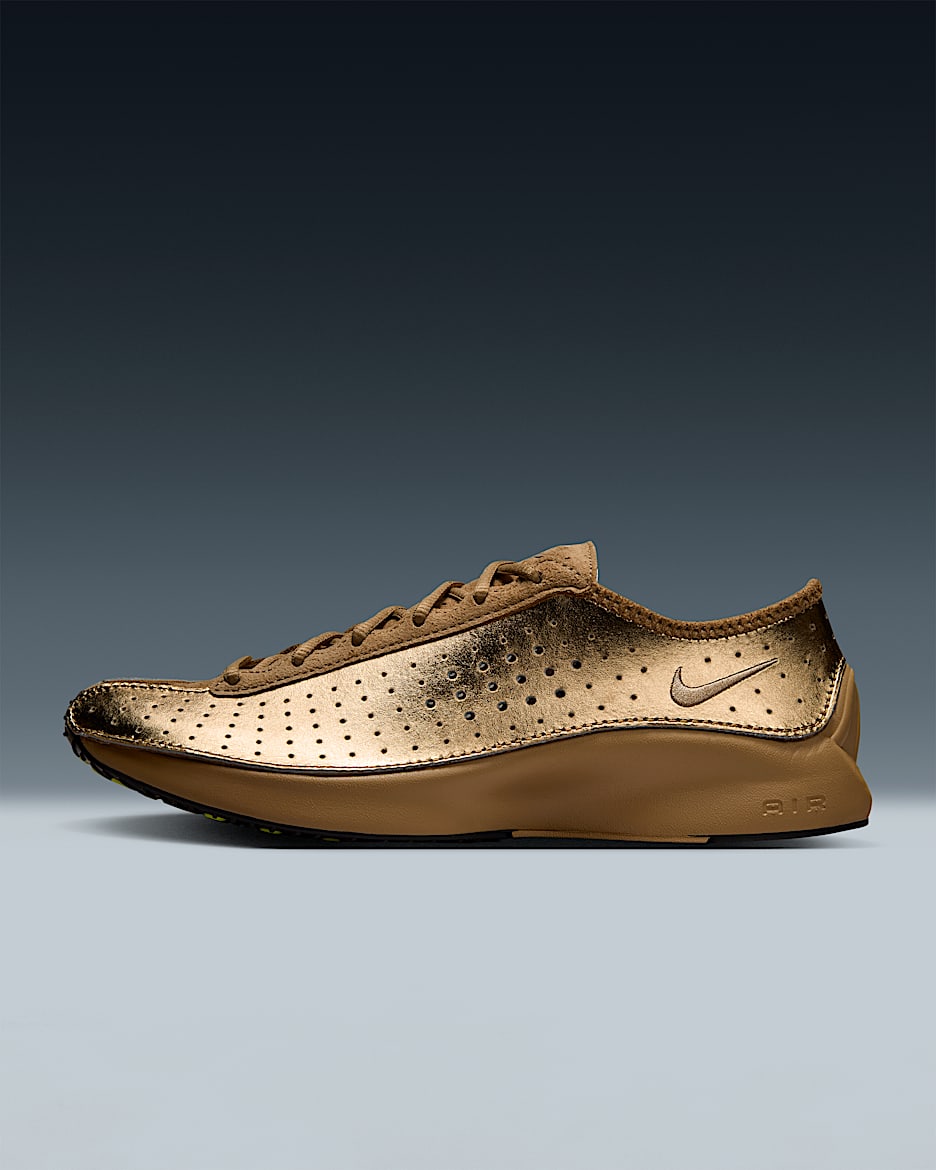 Nike Air Superfly 女子运动鞋 - 金属色/黑/运动宝石绿/杏茶色