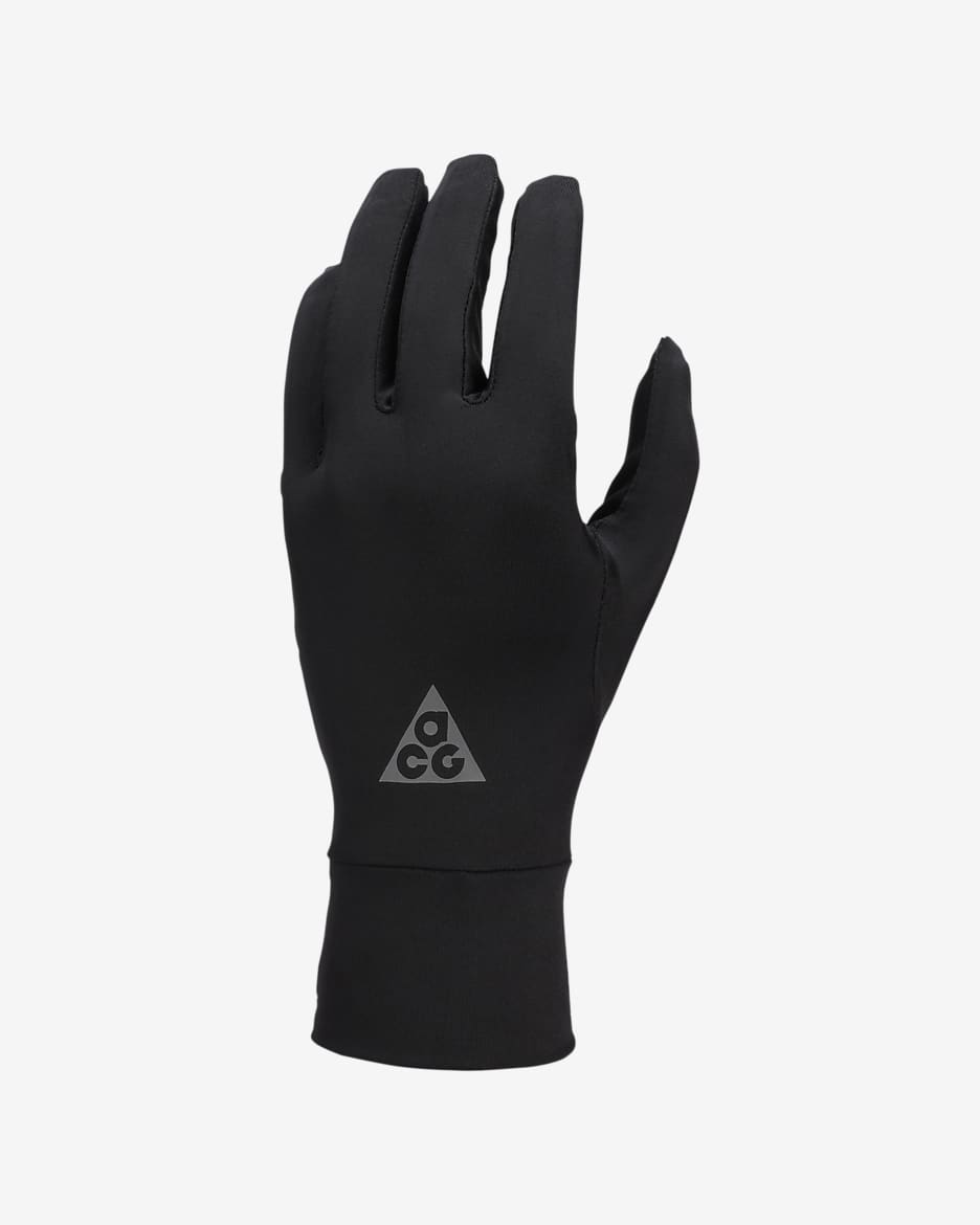 Nike ACG Dri-FIT 轻便型速干手套（1 副） - 黑/银