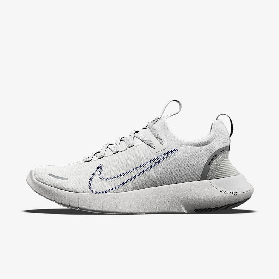 Nike Free RN By You 专属定制女子公路跑步鞋 - 热情粉/星尘红/热情粉