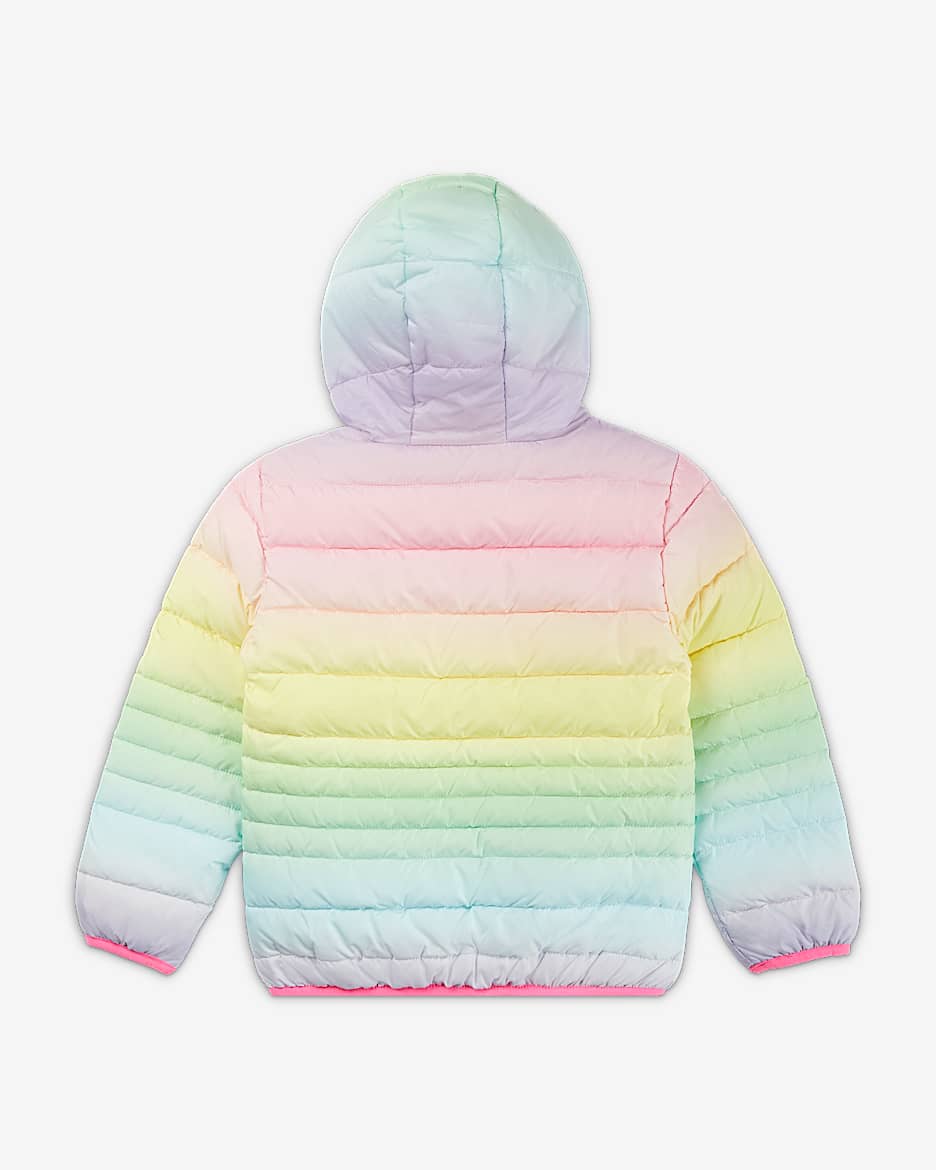 Nike 幼童全长拉链开襟夹克 - 彩虹色
