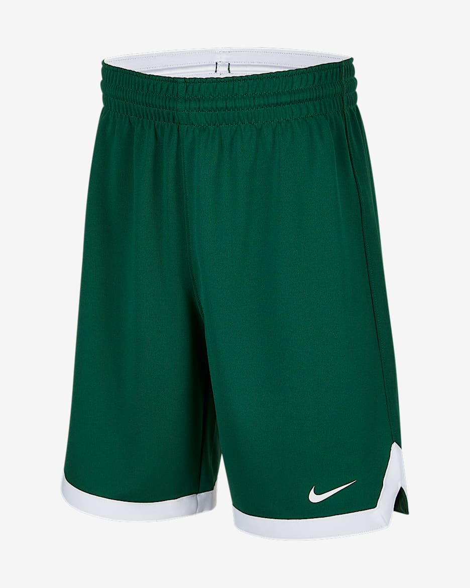 Nike Dri-FIT 大童（男孩）速干训练短裤 - 峡谷绿