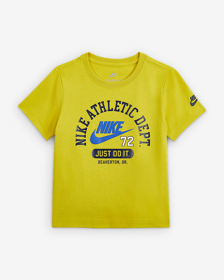 Nike 幼童T恤  - 亮黄
