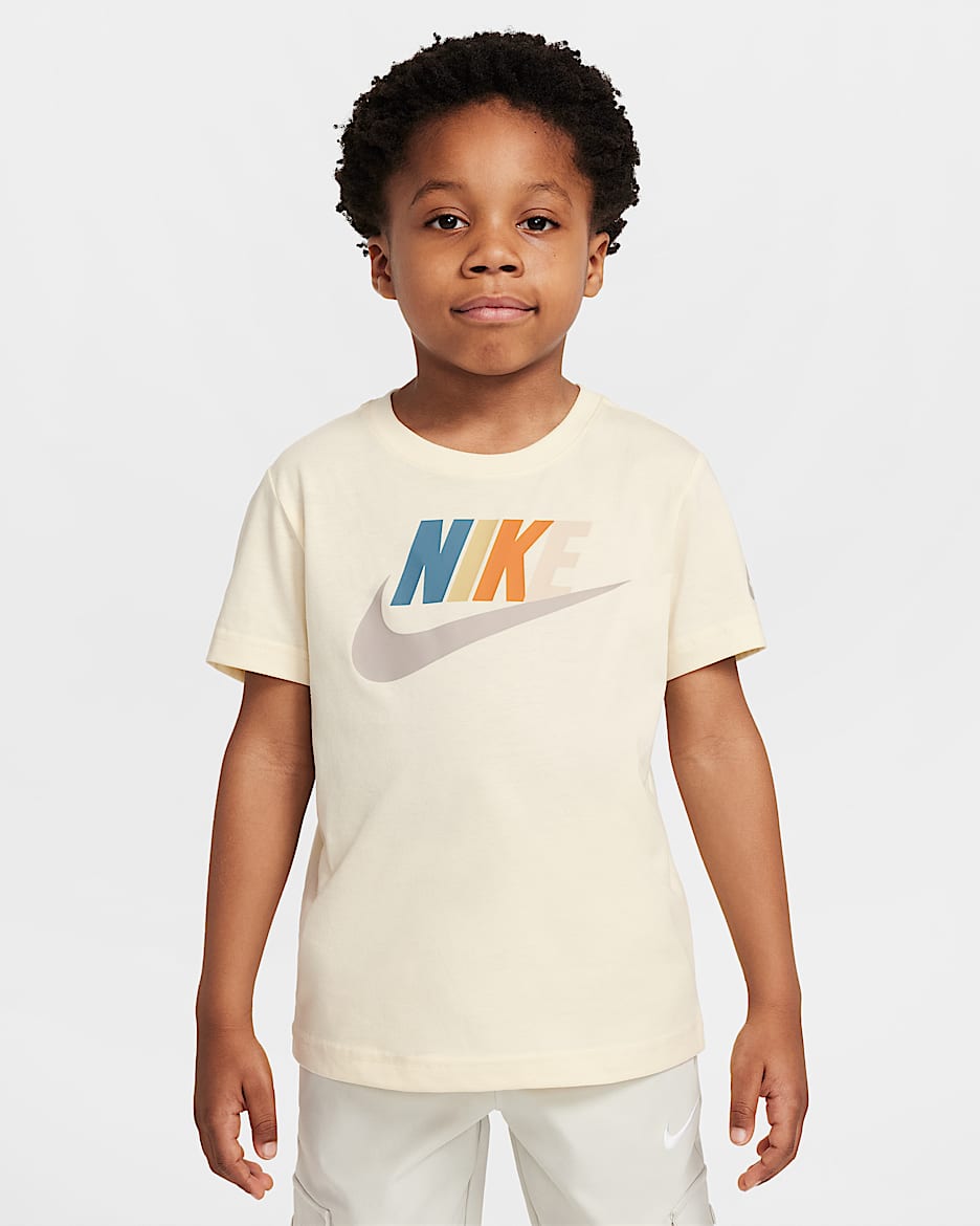 Nike 幼童T恤 - 椰奶色