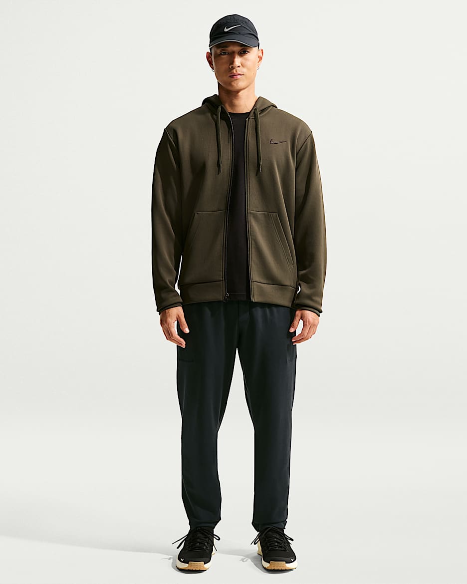 Nike Primary NanoKnit Dri-FIT 男子防晒速干百搭长裤 - 黑/黑