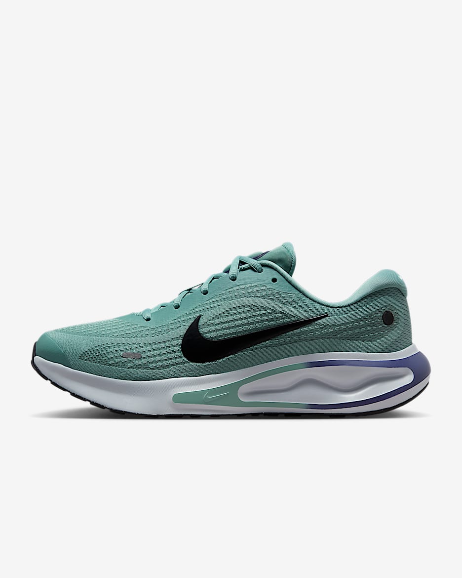 Nike Journey Run 男子透气公路跑步鞋 - 大炮灰/沙紫/白金色/黑
