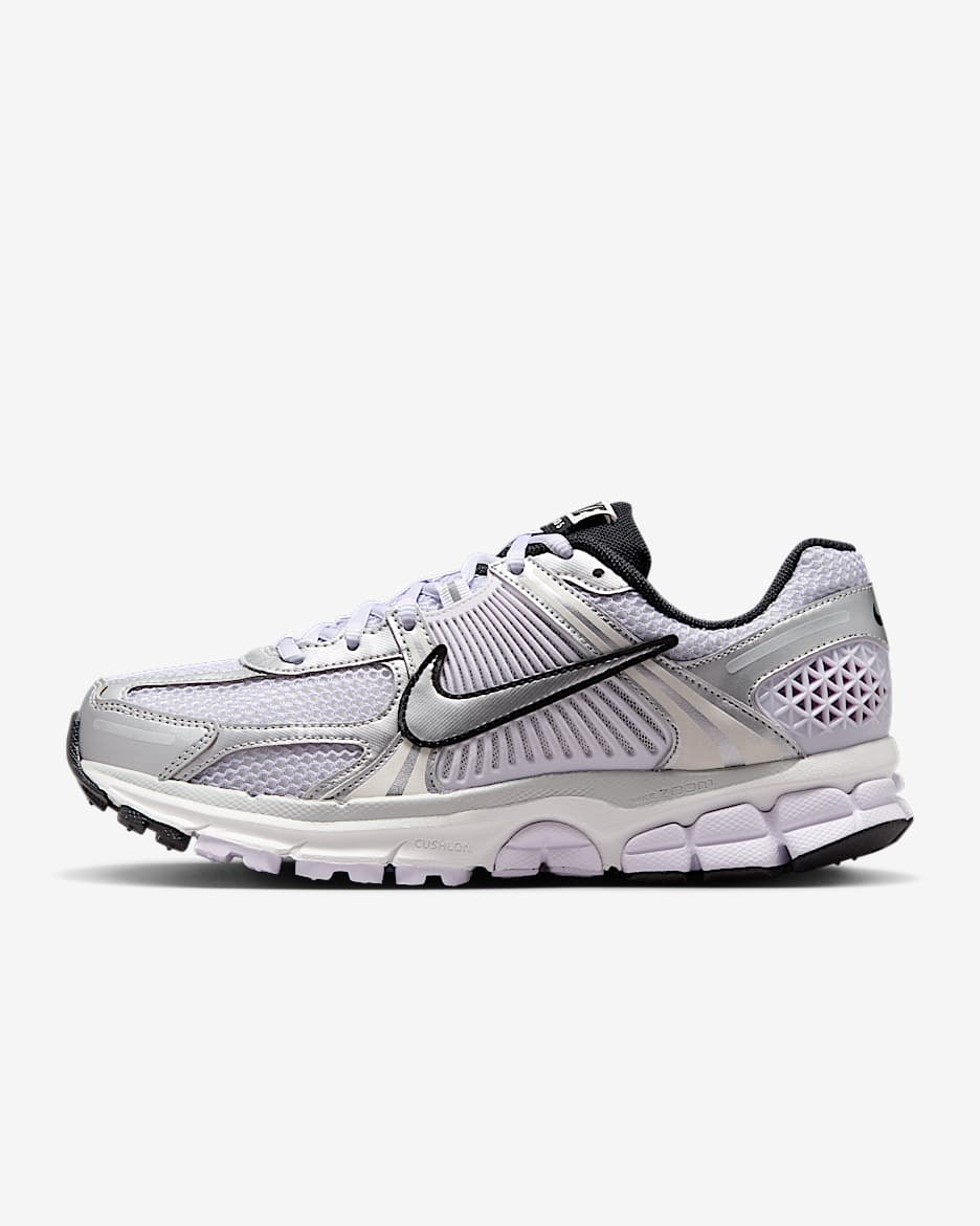 Nike Zoom Vomero 5 耐克迈柔女子运动鞋 - 微葡萄紫/尘光子色/山峰白/金属银