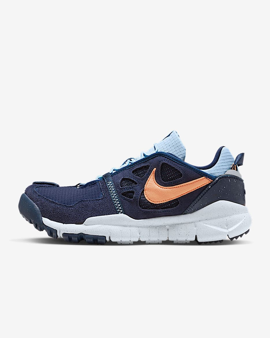 Nike Free Terra Vista NN 男子透气轻盈运动鞋 - 黑蓝/深藏青/乳蓝/迷幻橙