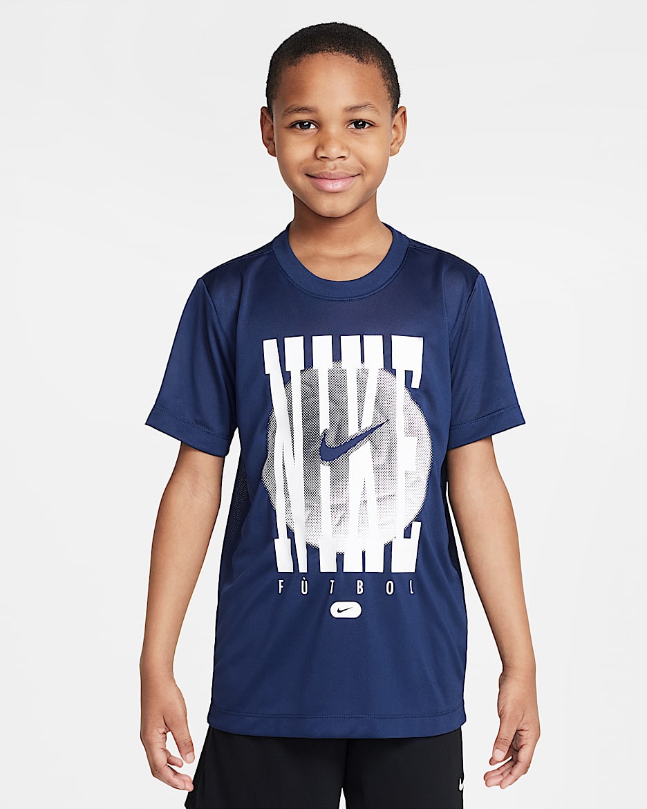 Nike Legend Dri-FIT 大童速干训练T恤 - 深藏青