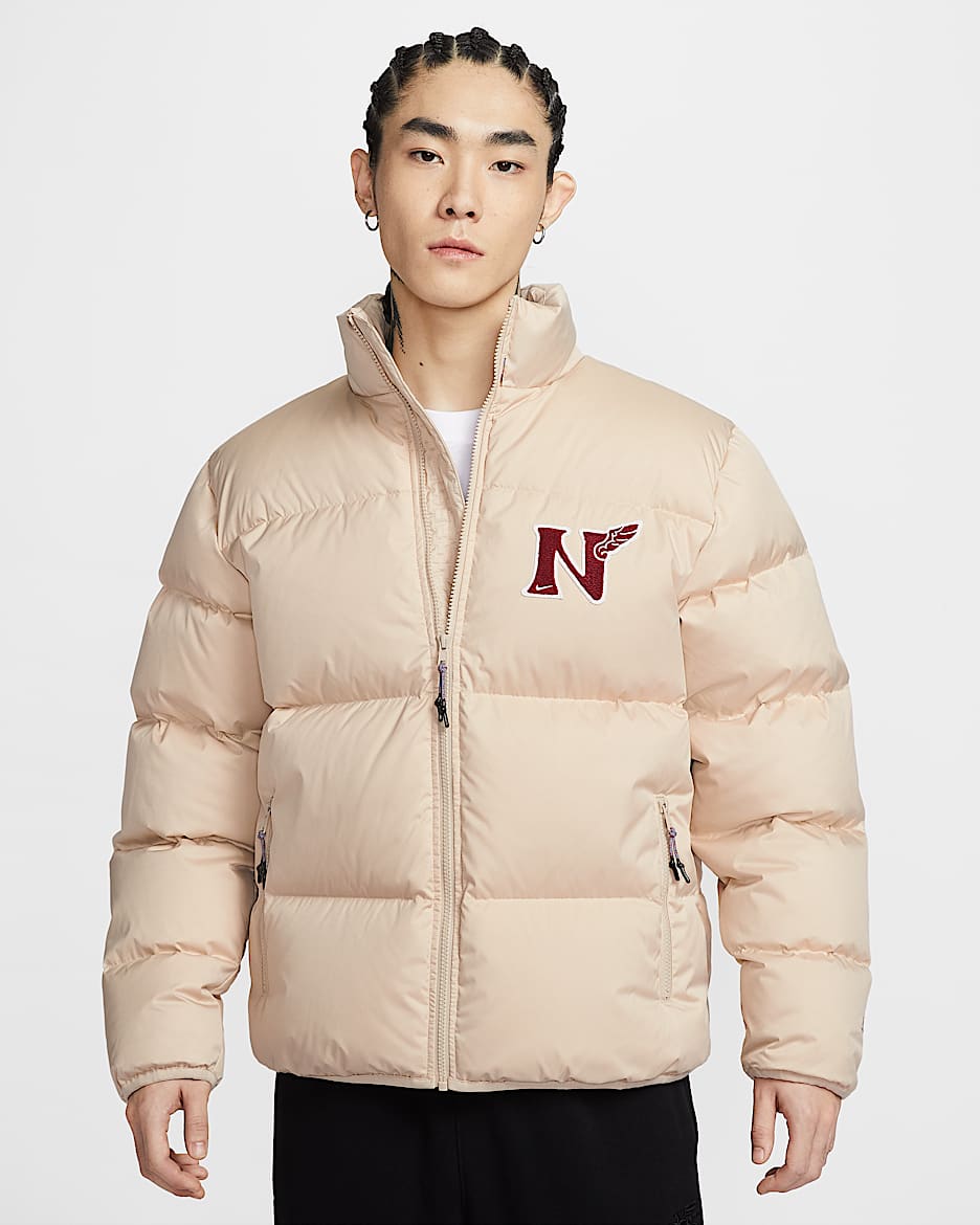 Nike Club 马年限定脱缰系列 Therma-FIT 新年款男子羽绒夹克 - 沙堆白