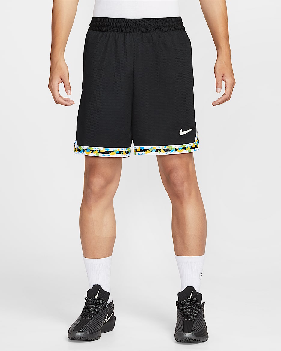 Nike DNA Dri-FIT 男子速干篮球短裤 - 黑