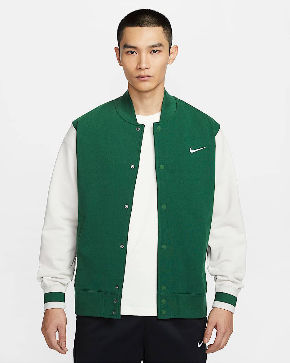 Nike 男子薄绒运动夹克 - 峡谷绿