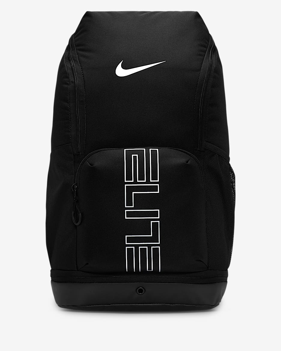 Nike Varsity Elite 双肩包 - 黑/黑/金属银