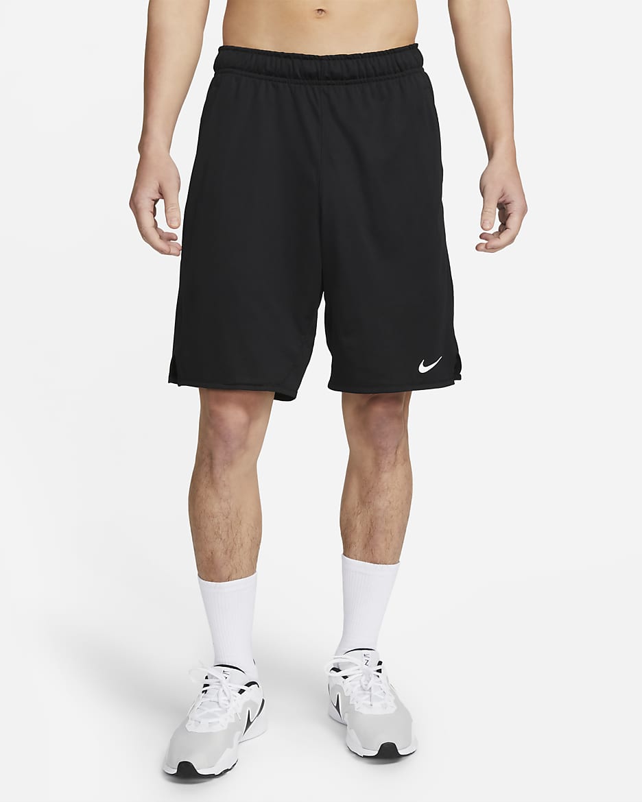 Nike Totality Dri-FIT 男子速干百搭短裤（无衬裤） - 黑/黑/铁灰/白色