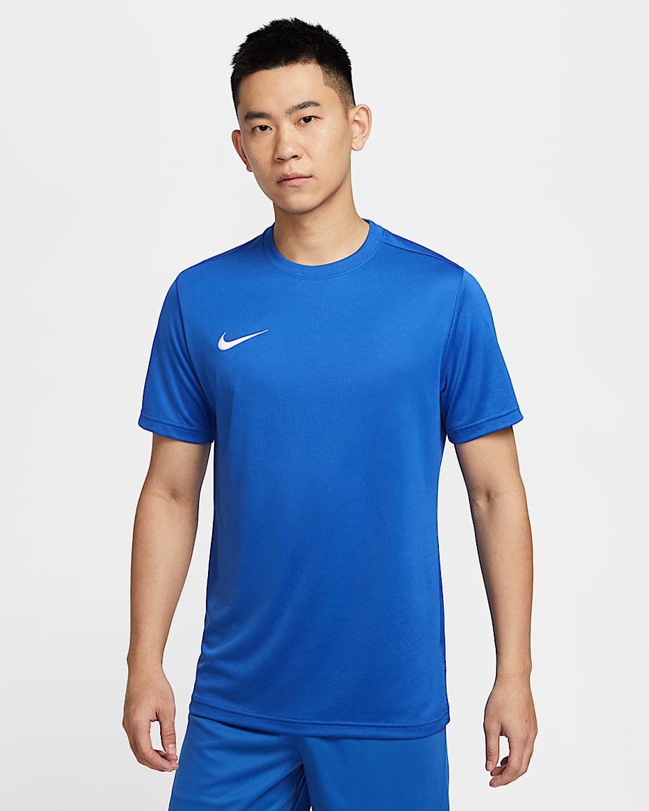 Nike Dri-FIT Park VII 男子速干短袖球衣 - 宝蓝