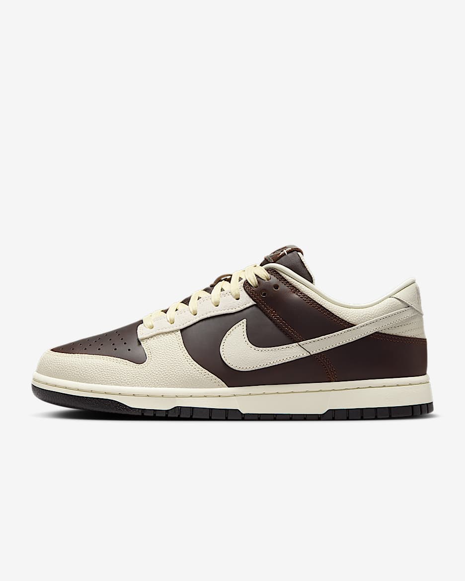 Nike Dunk Low Retro 男子运动鞋 - 动物群棕/珍珠灰/黑/珍珠灰