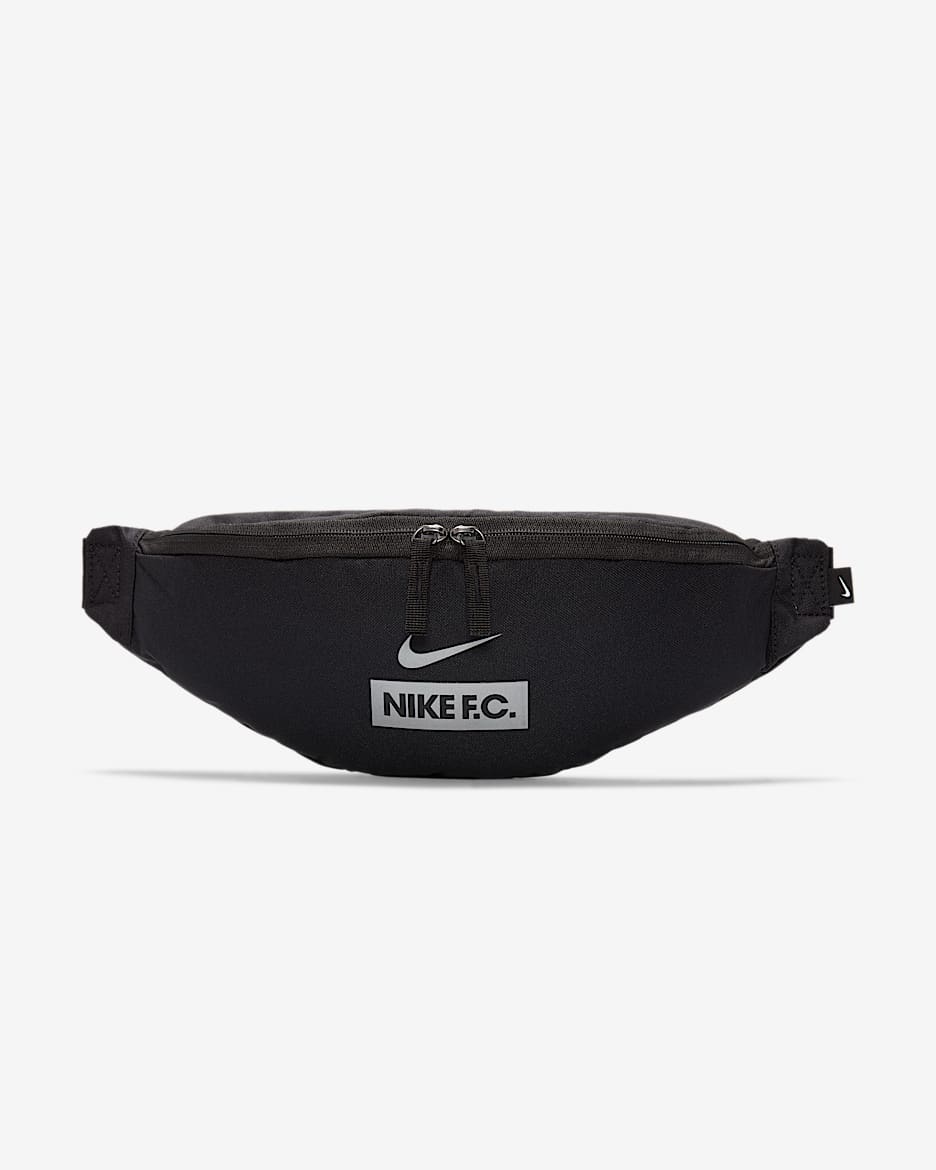 Nike F.C. 腰包 - 黑/黑/银