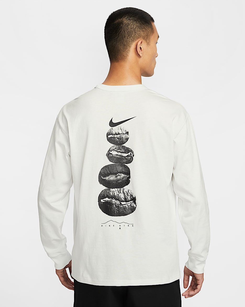 Nike Sportswear Premium 男子长袖T恤 - 山峰白