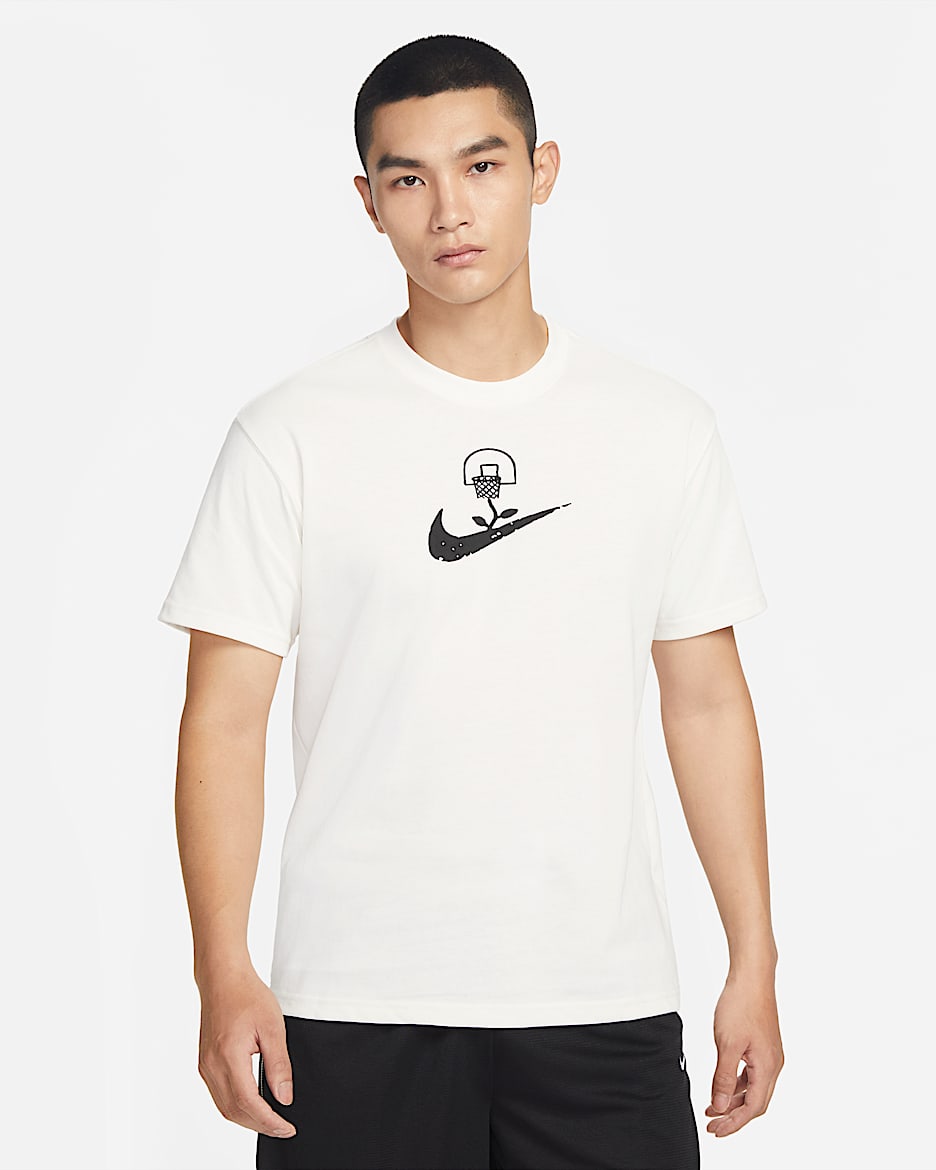 Nike 男子篮球T恤 - 纯色